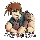 Telegram sticker pack "JoJo"