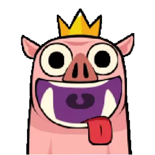 Sticker from the "Clash Royale" sticker pack