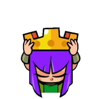 Sticker from the "Clash Royale" sticker pack