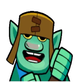 Sticker from the "Clash Royale" sticker pack