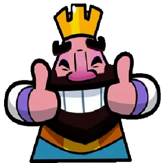 Sticker from the "Clash Royale" sticker pack