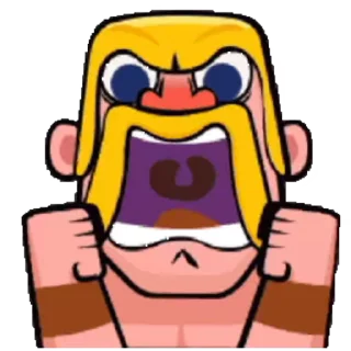 Sticker from the "Clash Royale" sticker pack