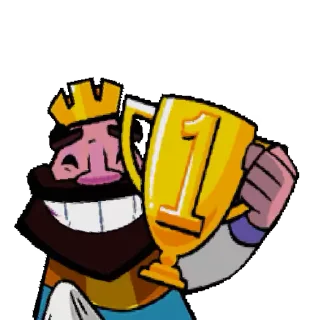 Sticker from the "Clash Royale" sticker pack