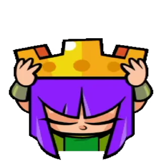 Sticker from the "Clash Royale" sticker pack