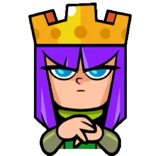 Sticker from the "Clash Royale" sticker pack