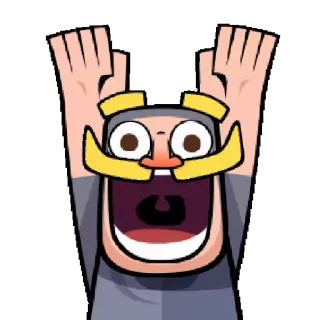 Sticker from the "Clash Royale" sticker pack