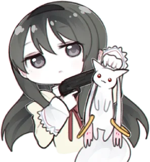 Telegram sticker pack "Homura Akemi"