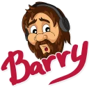 Telegram sticker pack "Barry's Day"