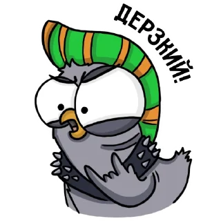 Telegram sticker pack "Воробушек"