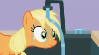 Стикер из набора "Applejack animated"