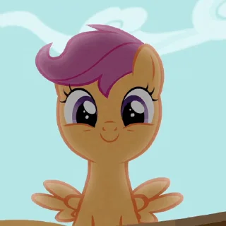 Стикер из набора "Scootaloo"