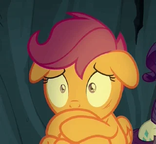 Стикер из набора "Scootaloo"