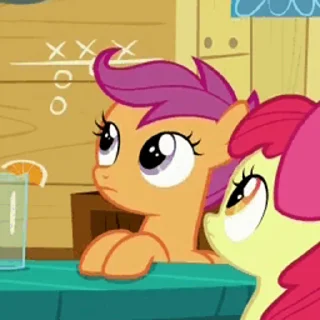 Стикер из набора "Scootaloo"