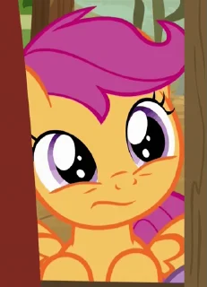 Стикер из набора "Scootaloo"