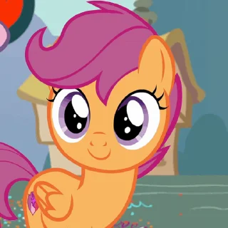 Стикер из набора "Scootaloo"