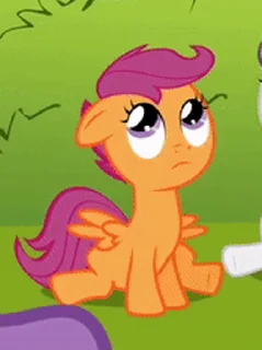 Стикер из набора "Scootaloo"