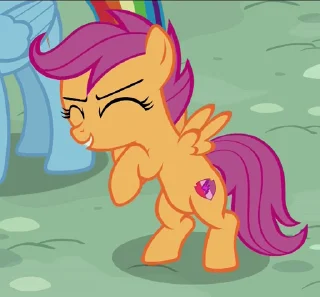 Стикер из набора "Scootaloo"