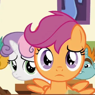 Стикер из набора "Scootaloo"