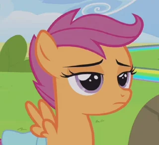 Стикер из набора "Scootaloo"