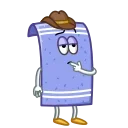 Стикер из набора "Towelie"