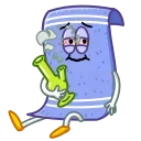 Telegram sticker pack "Towelie"