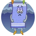 Стикер из набора "Towelie"