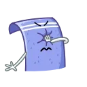 Sticker from the "Towelie" sticker pack