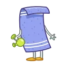 Стикер из набора "Towelie"