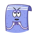 Sticker from the "Towelie" sticker pack