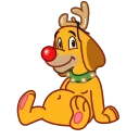 Telegram sticker pack "Max - the Grinch's dog"