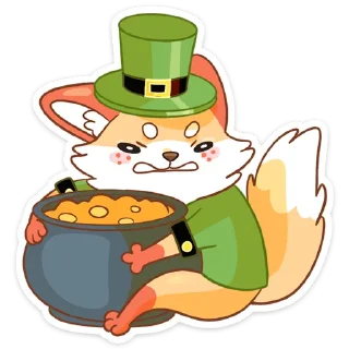 Telegram sticker pack "Клеверок"