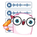 Sticker from the "Маршмеллита" sticker pack