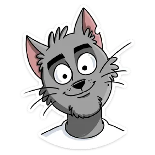 Telegram sticker pack "Кот Степан ВК"