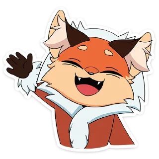 Telegram sticker pack "Лиса Алиса"