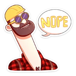 Telegram sticker pack "Джек Ламбер"