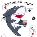 Sticker from the "Allin Poker Moscow" sticker pack