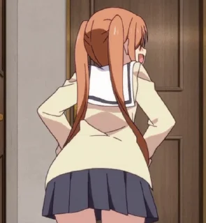 Sticker from the "Anime Butts" sticker pack