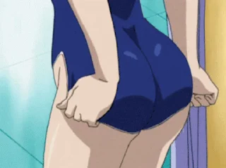 Sticker from the "Anime Butts" sticker pack