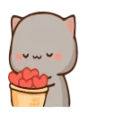 Sticker from the "cutiecatstickersff" sticker pack