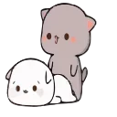 Sticker from the "cutiecatstickersff" sticker pack