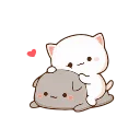 Sticker from the "cutiecatstickersff" sticker pack