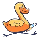 Telegram sticker pack "DuckTon"