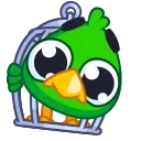 Sticker from the "Jack the Parrot" sticker pack