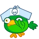 Sticker from the "Jack the Parrot" sticker pack