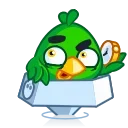 Sticker from the "Jack the Parrot" sticker pack