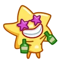 Sticker from the "Super Star" sticker pack