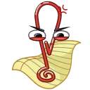 Sticker from the "Clippy" sticker pack