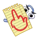 Sticker from the "Clippy" sticker pack