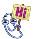 Стикер из набора "Clippy"