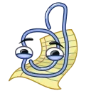 Sticker from the "Clippy" sticker pack